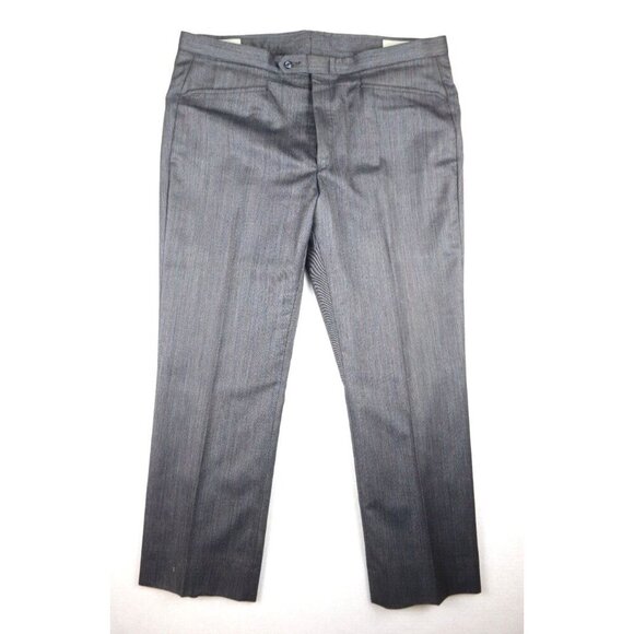 VINTAGE SANSABELT JAYMAR - MEN'S GRAY SUIT - SIZE 42S, PANTS SIZE 38 X 27.5 - Picture 11 of 16